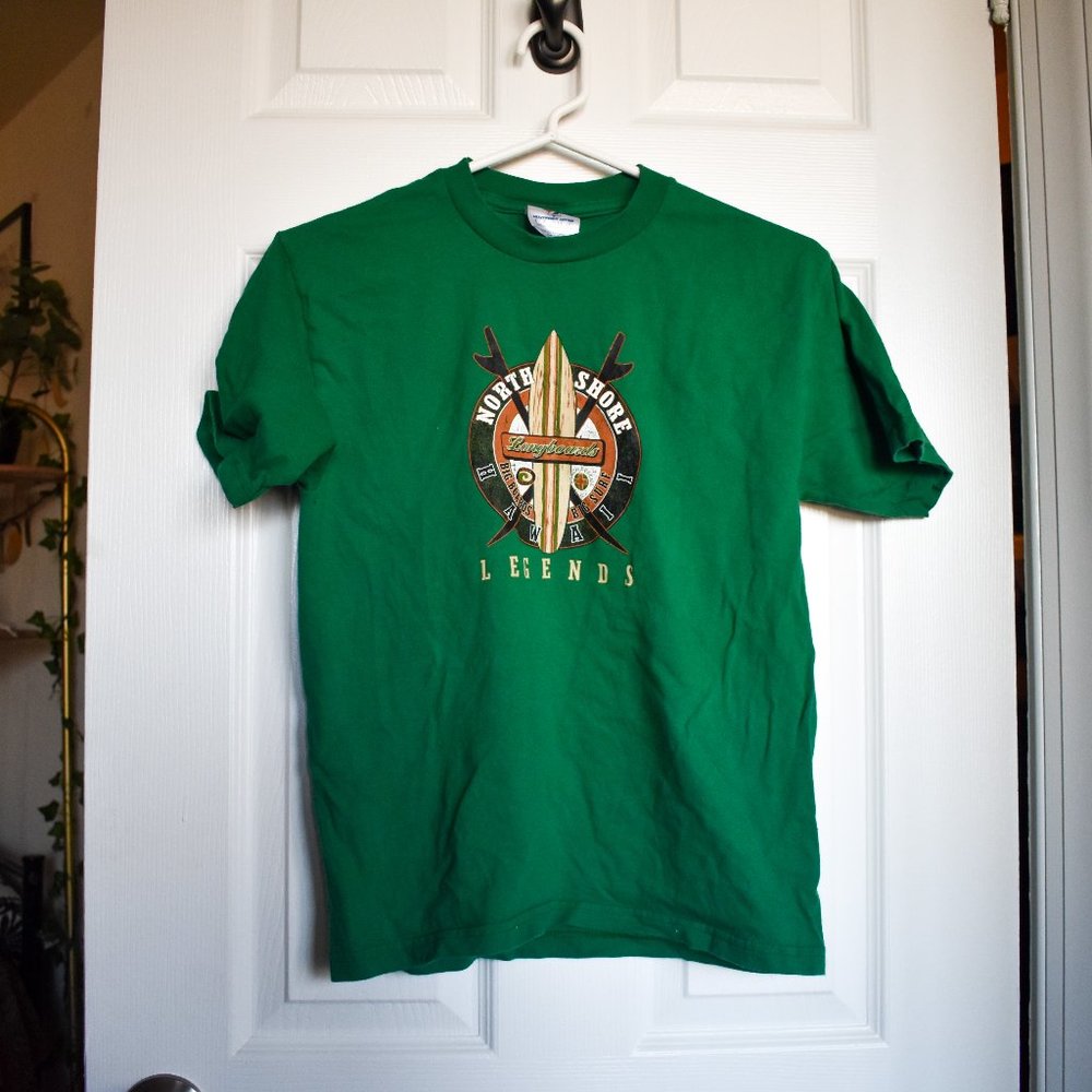 Hawaii North Short Graphic T-Shirt Girl's Size Small